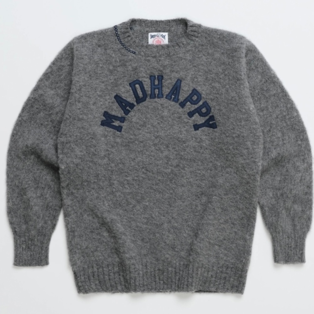 Madhappy Campus Shetland Wool Crewneck NWT
